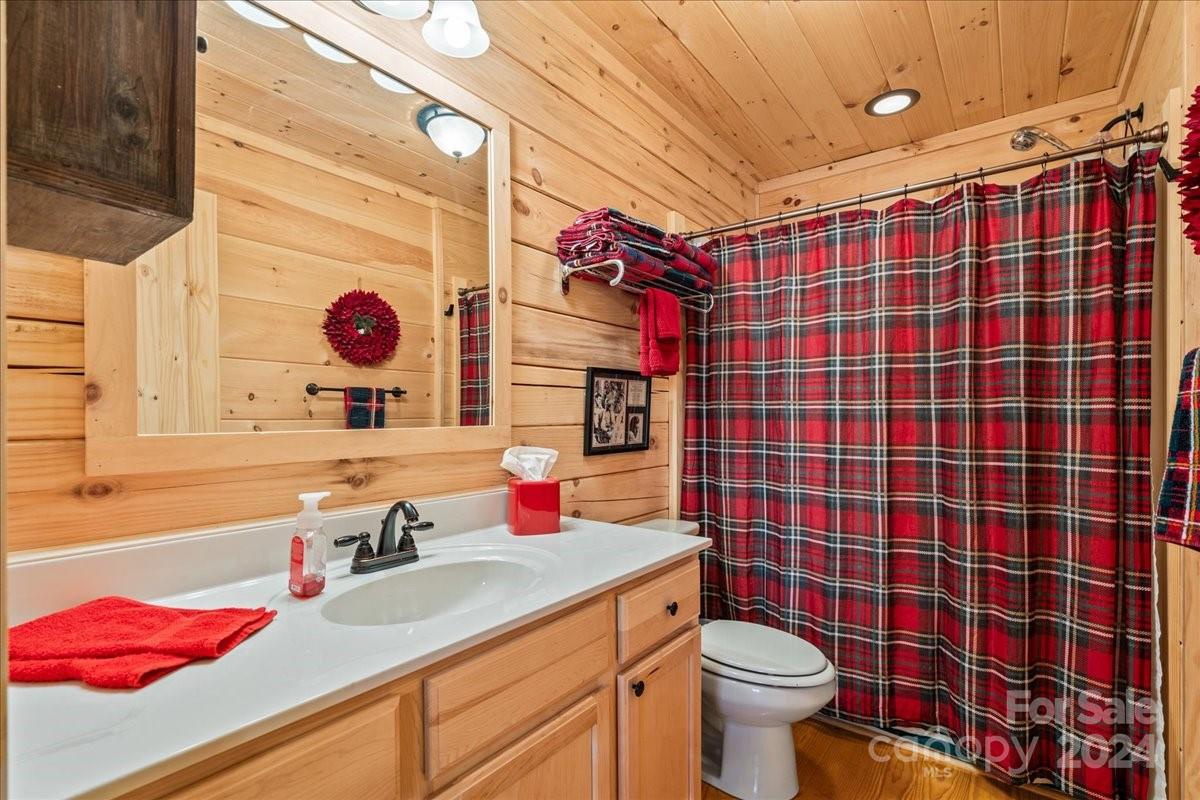 440 Jervey Road Landrum, SC 29356 - Photo 18 of 29 a bathroom with a sink toilet and shower