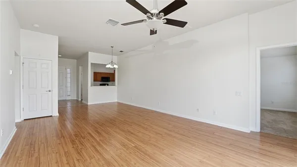 wooden floor in an empty room