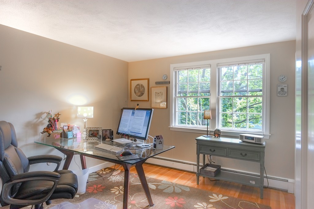 25 Oak Hill Road Wayland, MA 01778 - Photo 19 of 30 a view of a workspace with furniture and a window