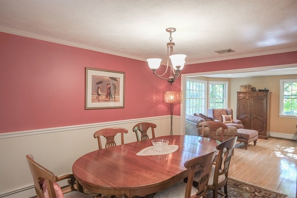25 Oak Hill Road Wayland, MA 01778 - Photo 7 of 30 a view of a dining room with furniture