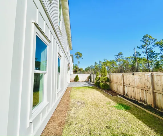 a view of a door of the house