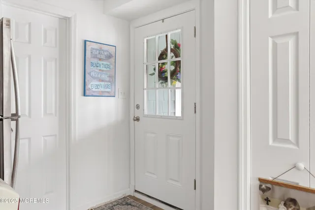 a view of a bedroom with closet