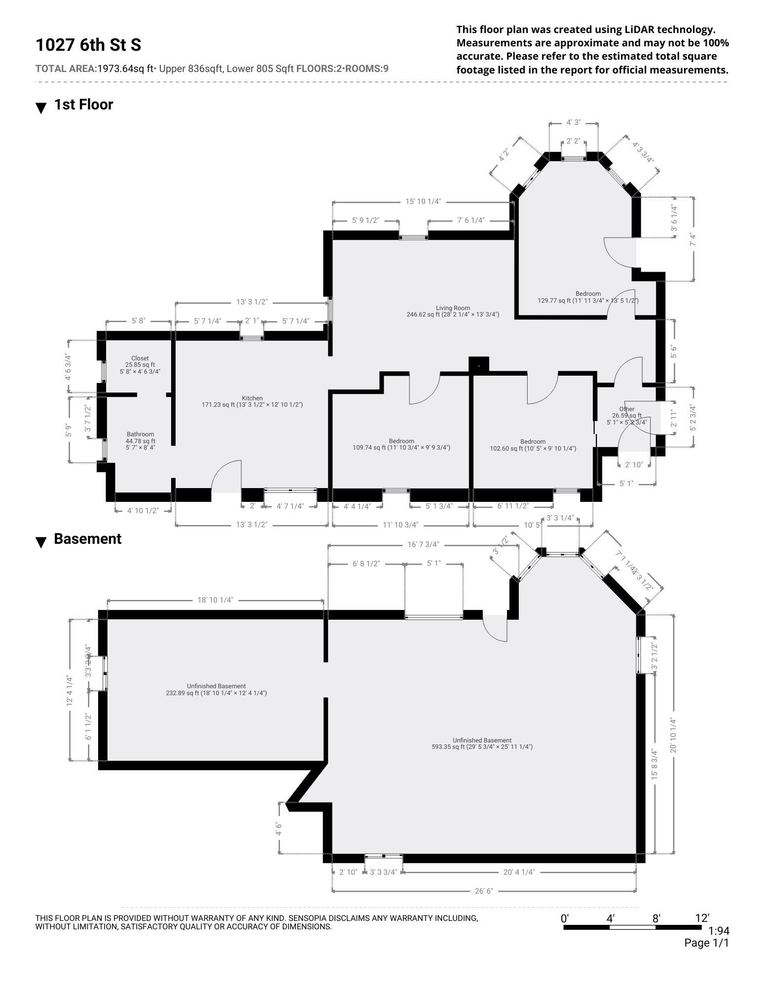 1027 6th Street South La Crosse, WI 54601 - Photo 2 of 22 1027 6th St S Sketch.pdf