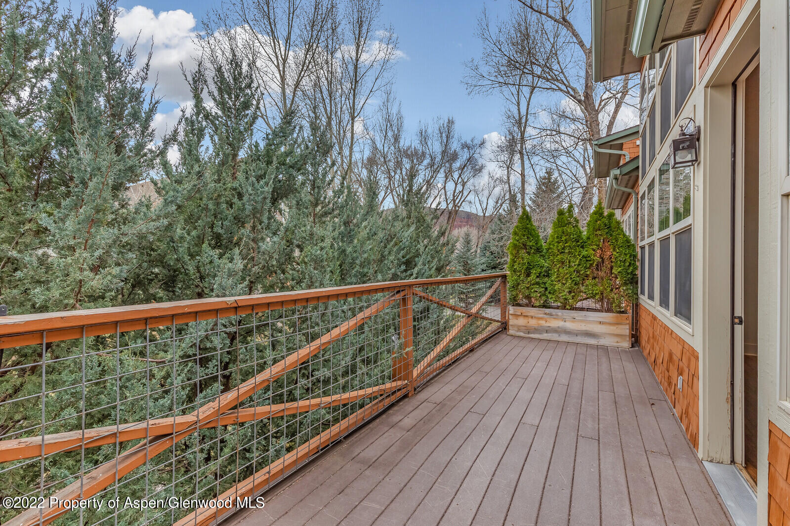 536 Evans Court Basalt, CO 81621 - Photo 16 of 19 a view of balcony with wooden floor