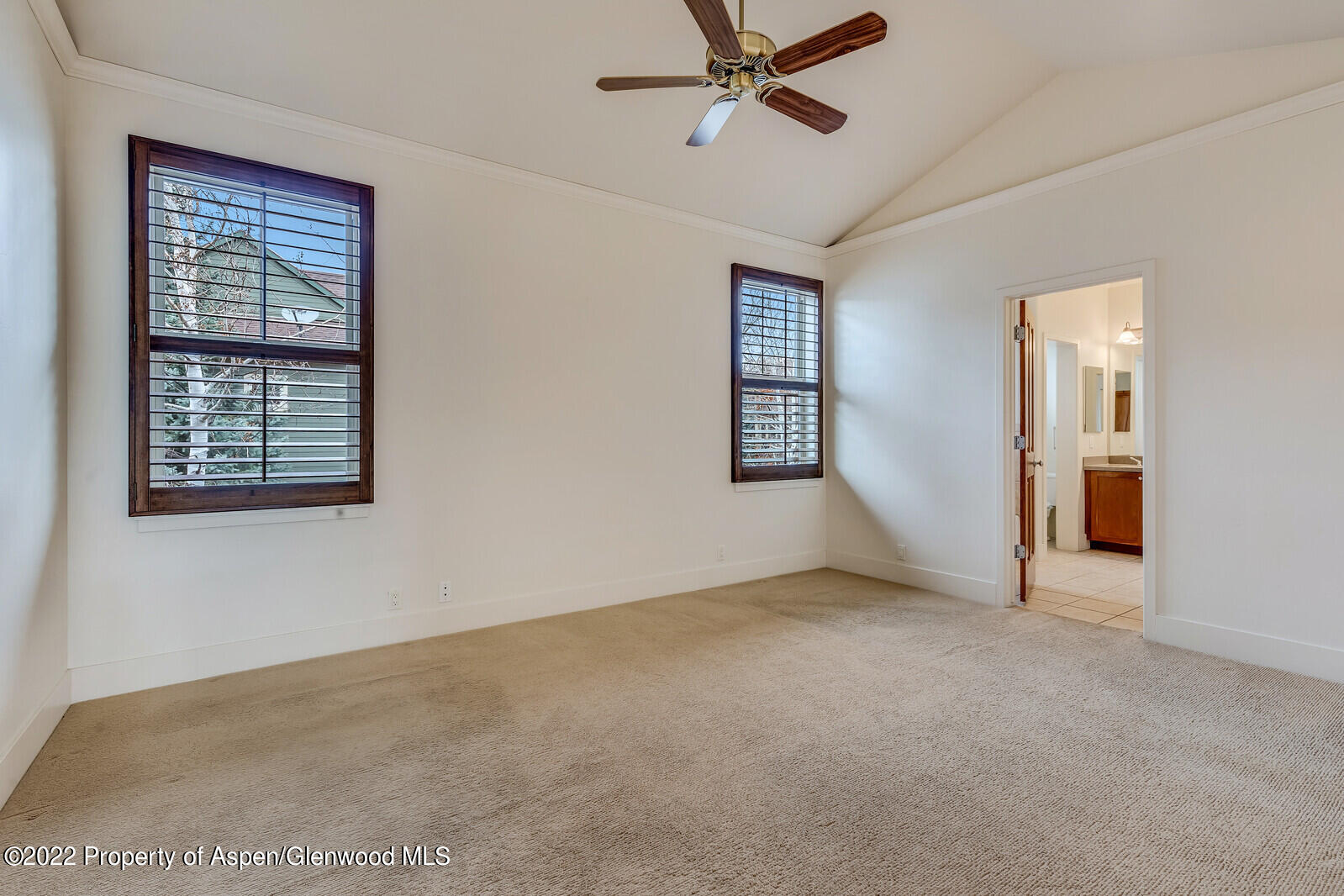 536 Evans Court Basalt, CO 81621 - Photo 8 of 19 an empty room with windows and closet