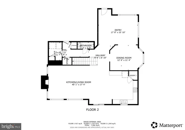 a picture of a floor plan