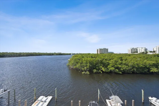 a view of a lake from a lake