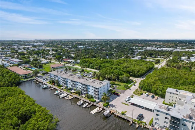 an aerial view of a city with lots of residential buildings