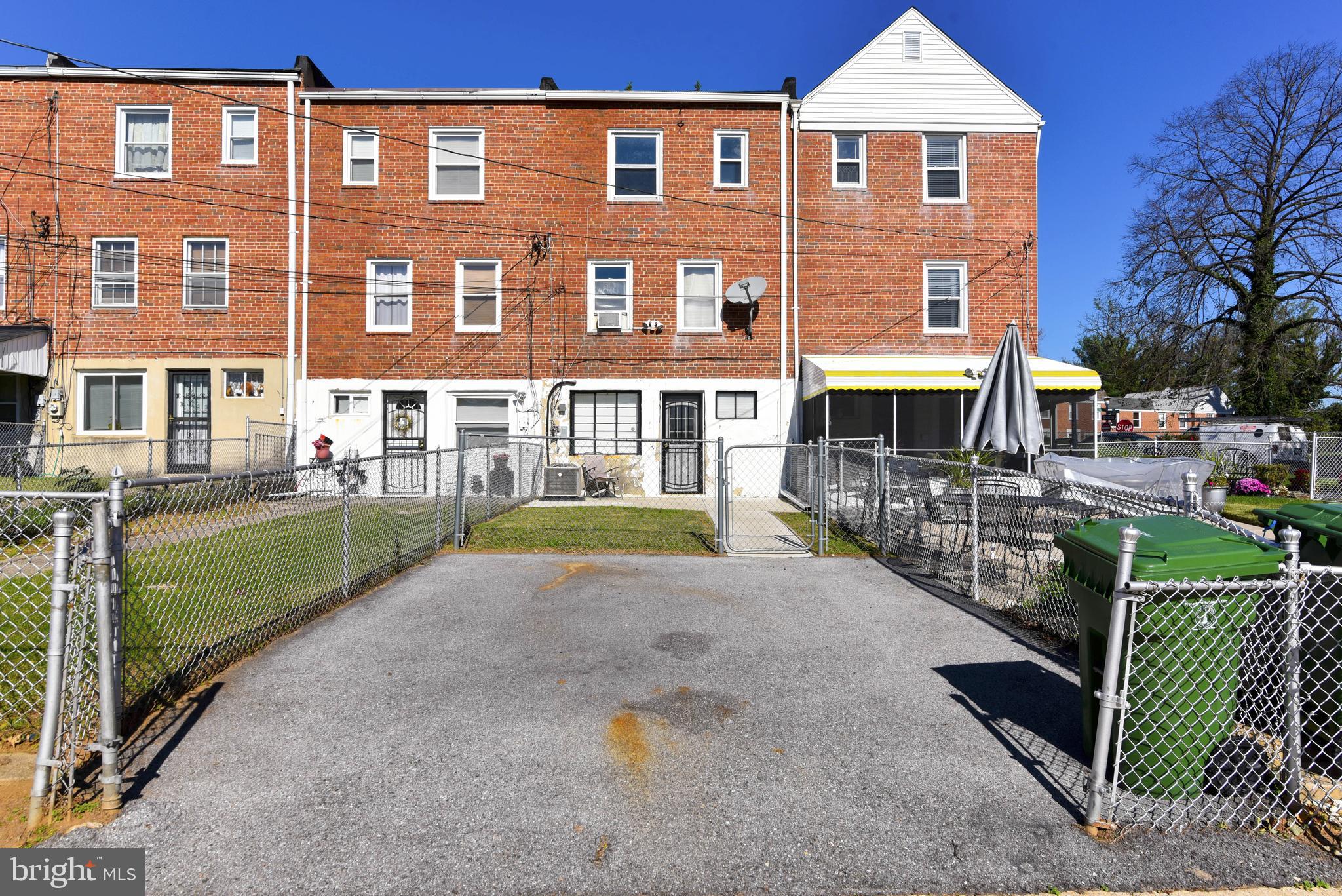 4403 Eldone Road Baltimore, MD 21229 - Photo 5 of 27 Rear Parking Pad