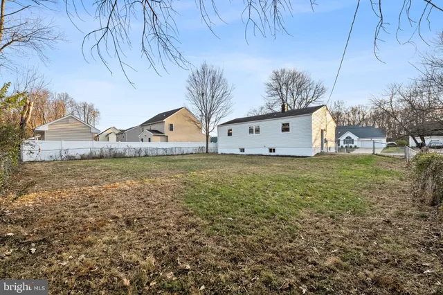 a view of a lake with a yard