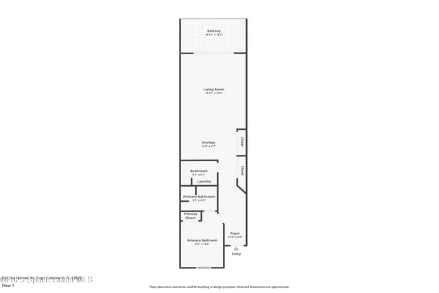 a picture of a room with a floor plan