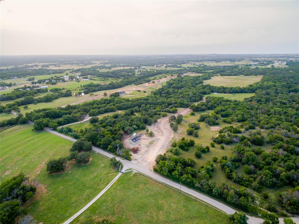 1040 Rays Way Weatherford, TX 76085 - Photo 4 of 5 an aerial view of green landscape with trees houses and mountain view