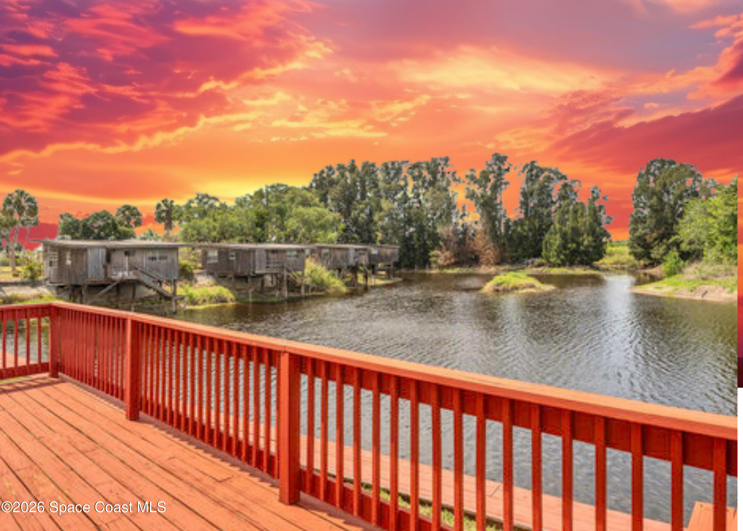 850 Cardinal Road Cocoa, FL 32926 - Photo 29 of 41 a view of river and deck