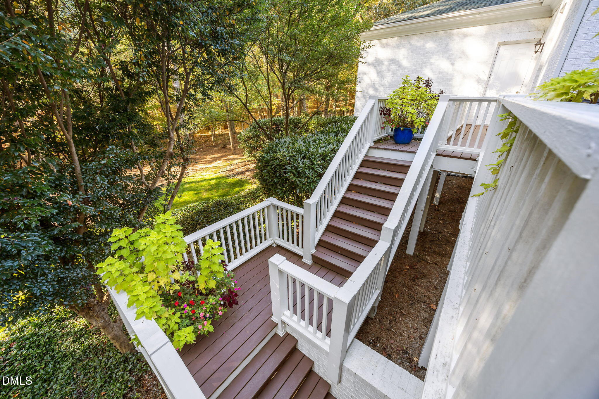 116 Carramore Lane Durham, NC 27705 - Photo 40 of 56 a view of balcony with wooden floor