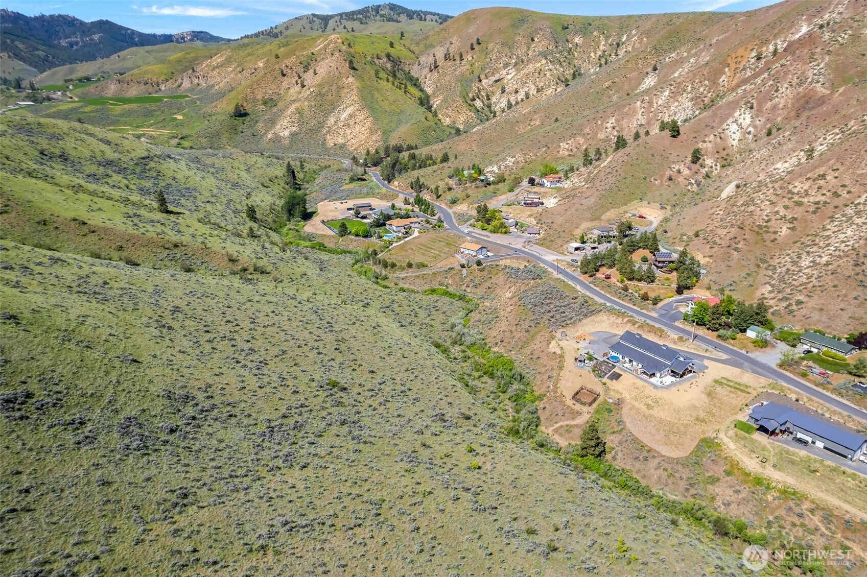 1541 Pitcher Canyon Road Wenatchee, WA 98801 - Photo 39 of 40 a view of mountain with an outdoor space