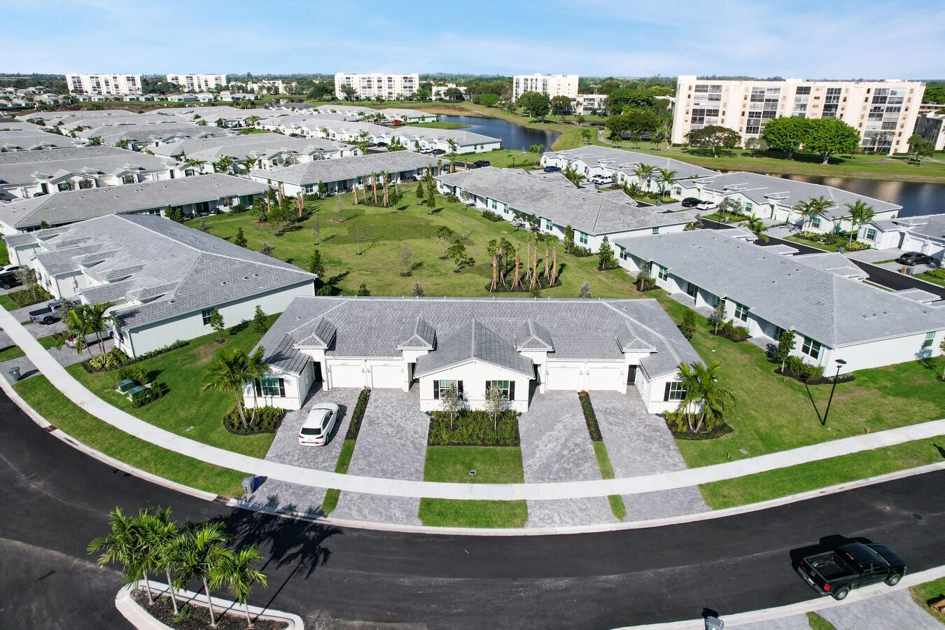 14511 Three Ponds Trail Delray Beach, FL 33446 - Photo 17 of 33 an aerial view of residential houses with outdoor space