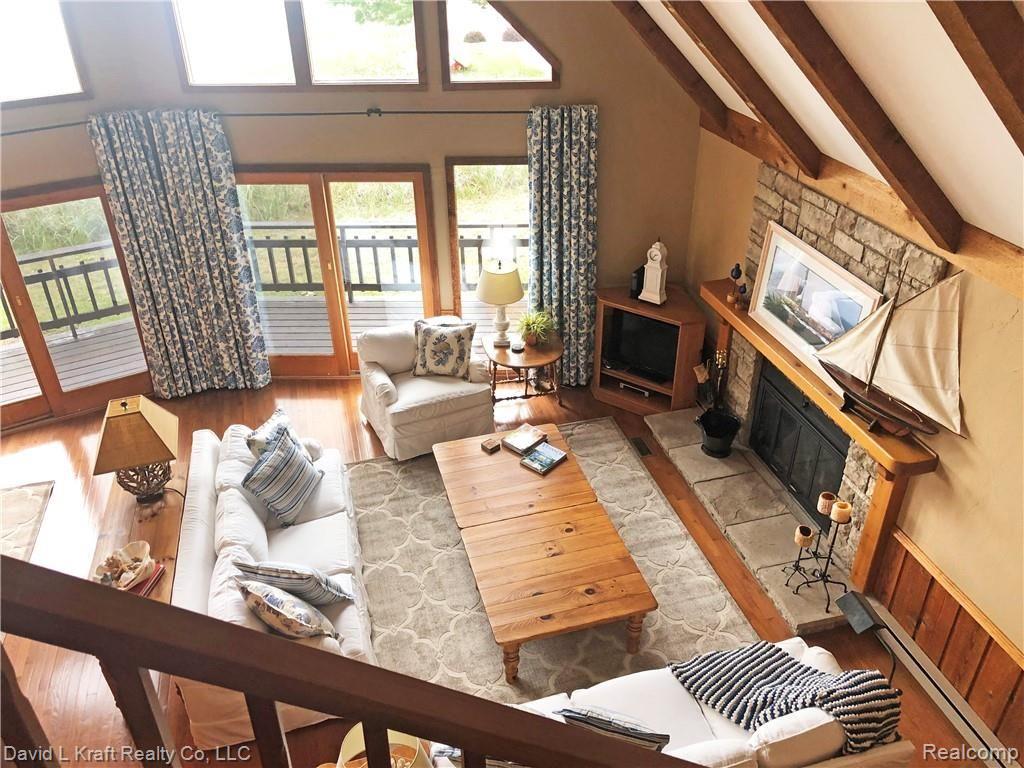 4726 Port Austin Road Caseville, MI 48725 - Photo 6 of 32 4726PtAustinLRfromLoft.jpg