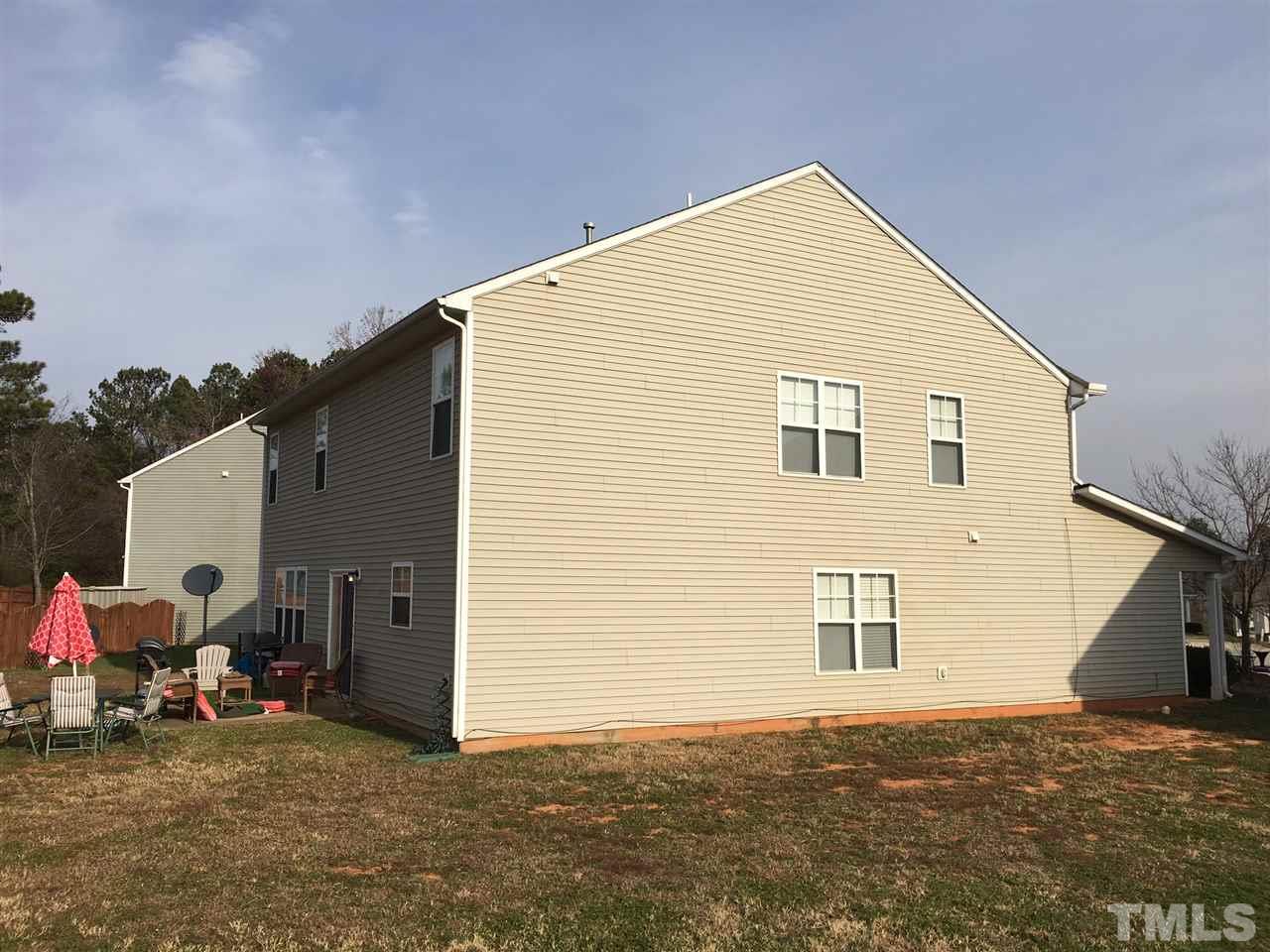 113 Dabney Ridge Place Garner, NC 27529 - Photo 3 of 4 a view of backyard of house
