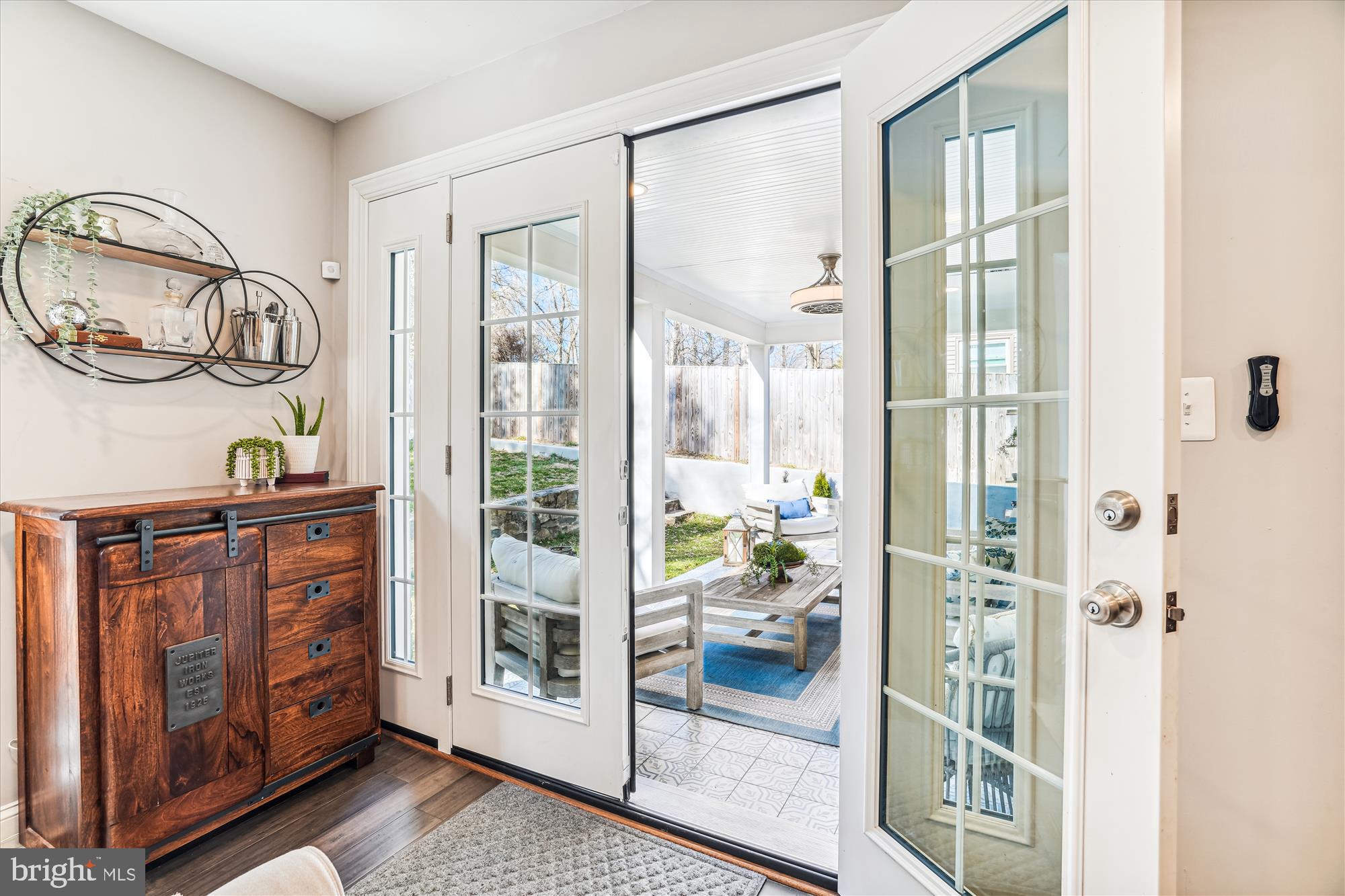 10206 Sutherland Road Silver Spring, MD 20901 - Photo 11 of 74 French door entry to patio - indoor/outdoor living