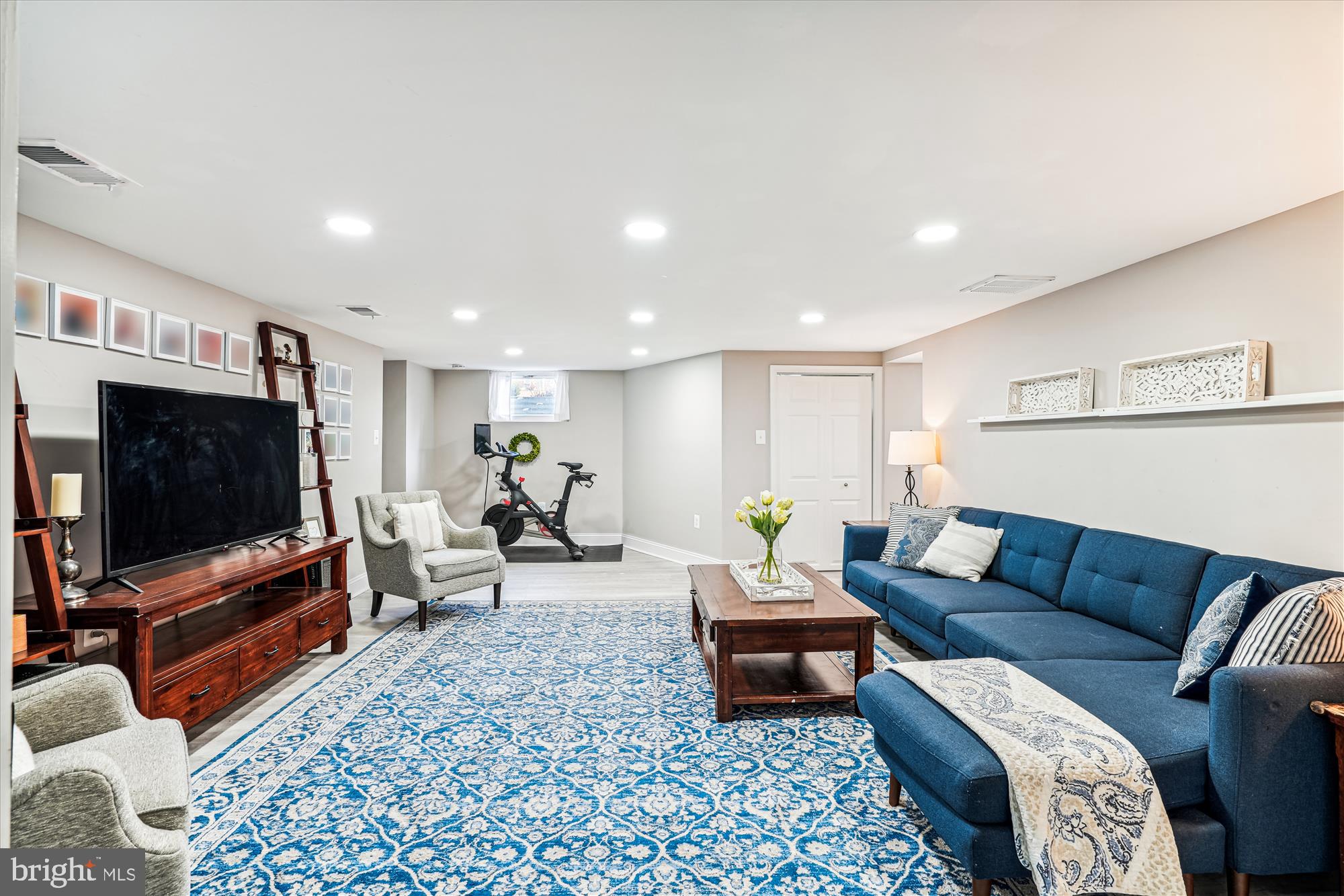 10206 Sutherland Road Silver Spring, MD 20901 - Photo 30 of 74 Lower Level Family Room - bump out & tons of light