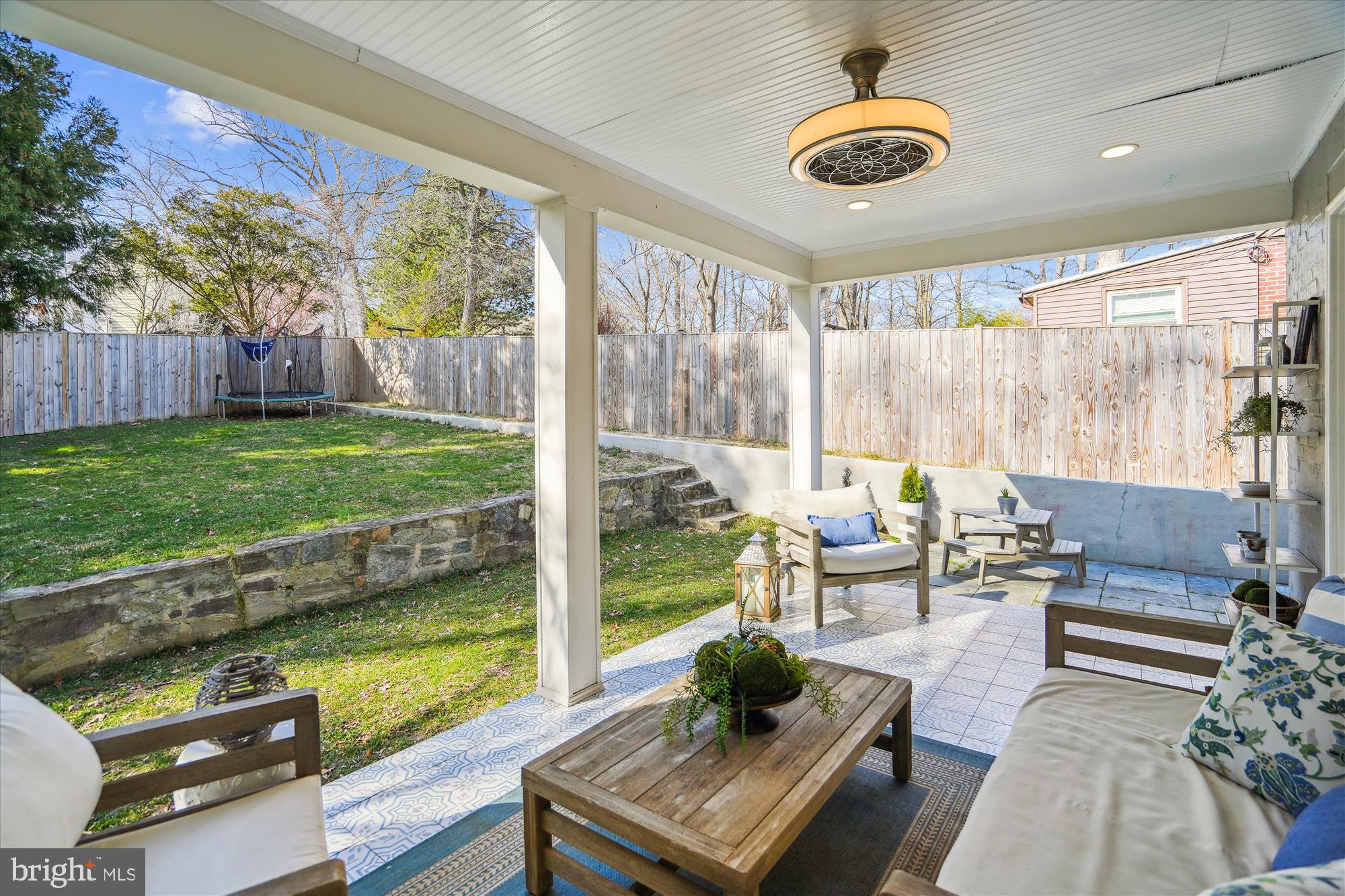 10206 Sutherland Road Silver Spring, MD 20901 - Photo 45 of 74 Patio overlooking the grassy lawn!