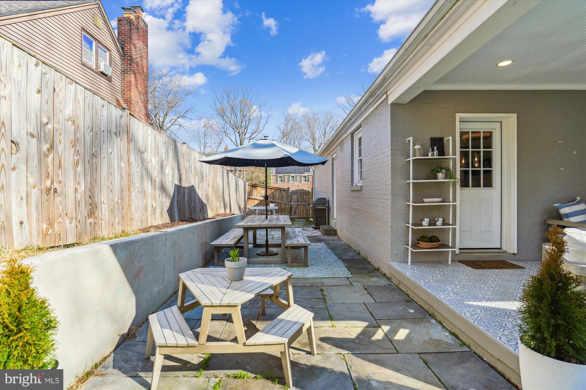 10206 Sutherland Road Silver Spring, MD 20901 - Photo 46 of 74 Hardscaped patio is perfect for grilling