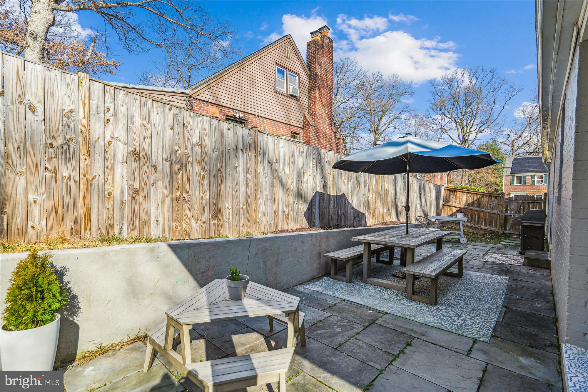 10206 Sutherland Road Silver Spring, MD 20901 - Photo 47 of 74 Hardscaped patio, fenced yard is a dream!