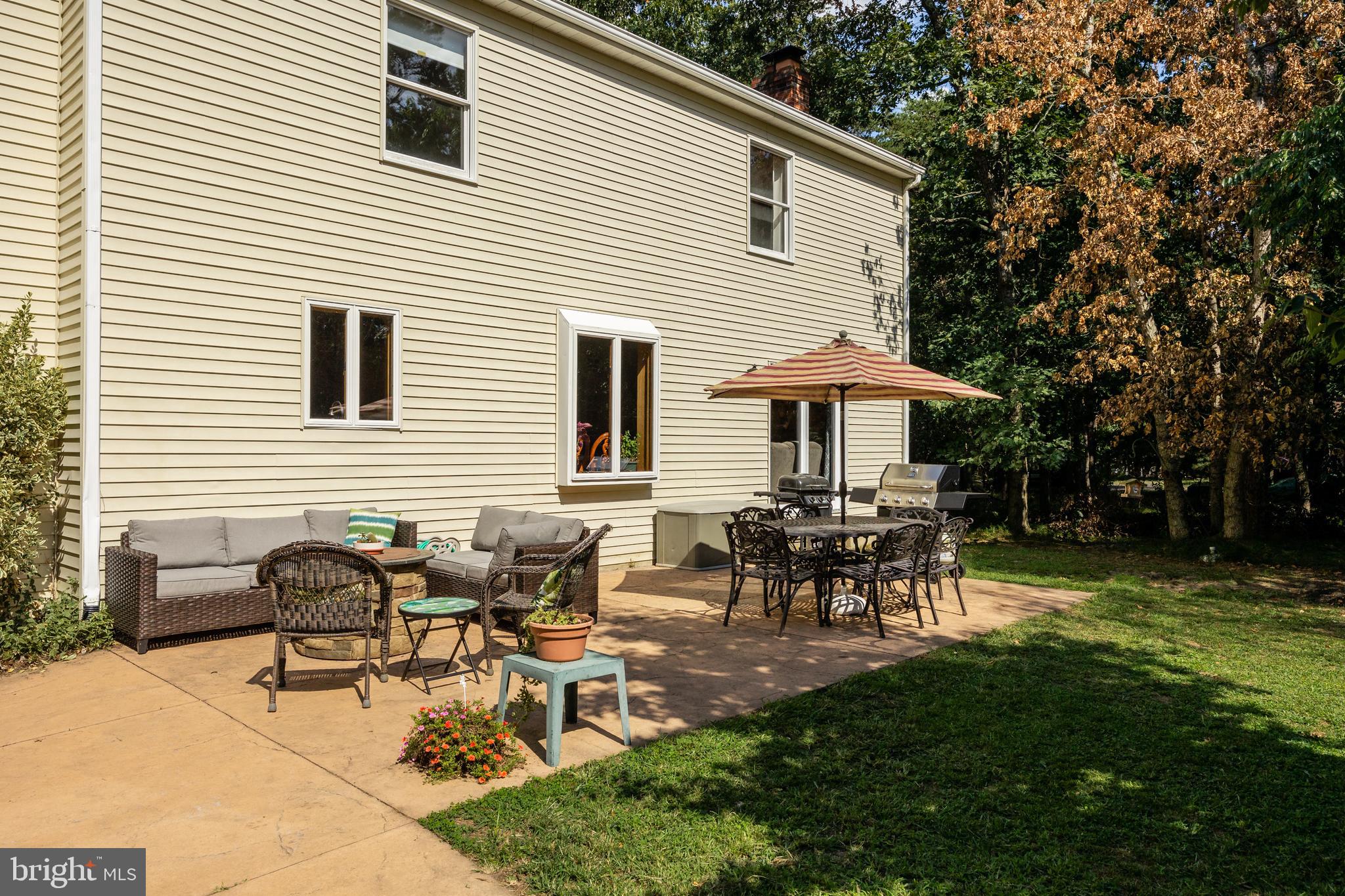 151 Patty Bowker Road Tabernacle, NJ 08088 - Photo 33 of 52 a view of a house with patio and a garden