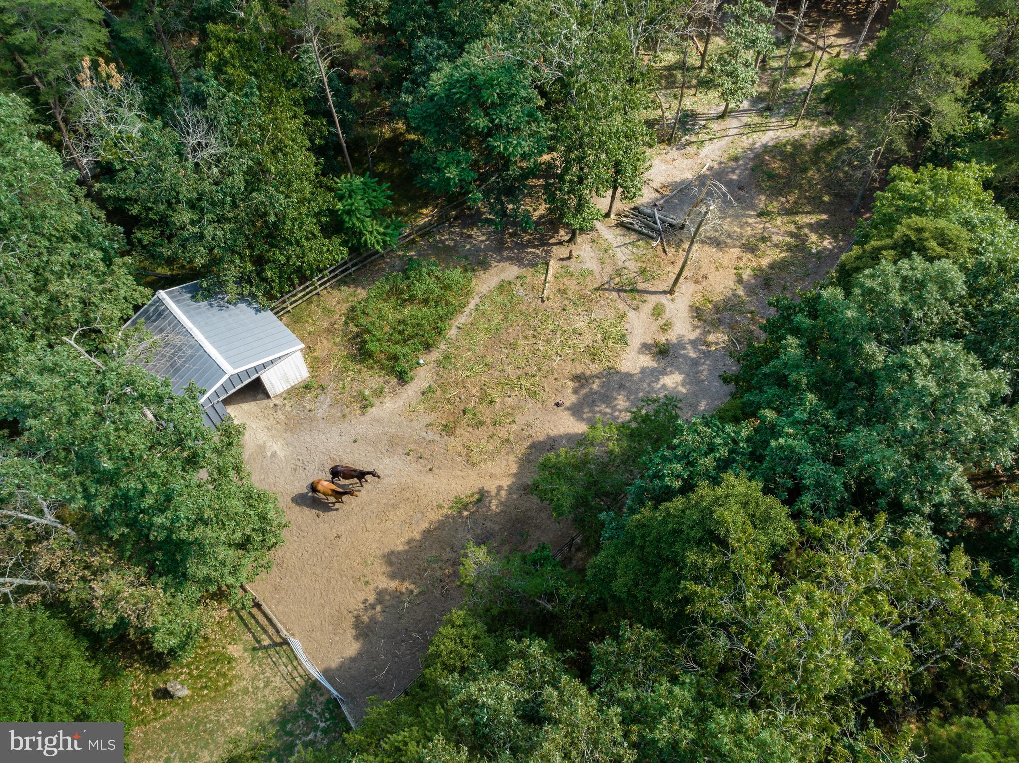 151 Patty Bowker Road Tabernacle, NJ 08088 - Photo 50 of 52 an aerial view of a house with a yard