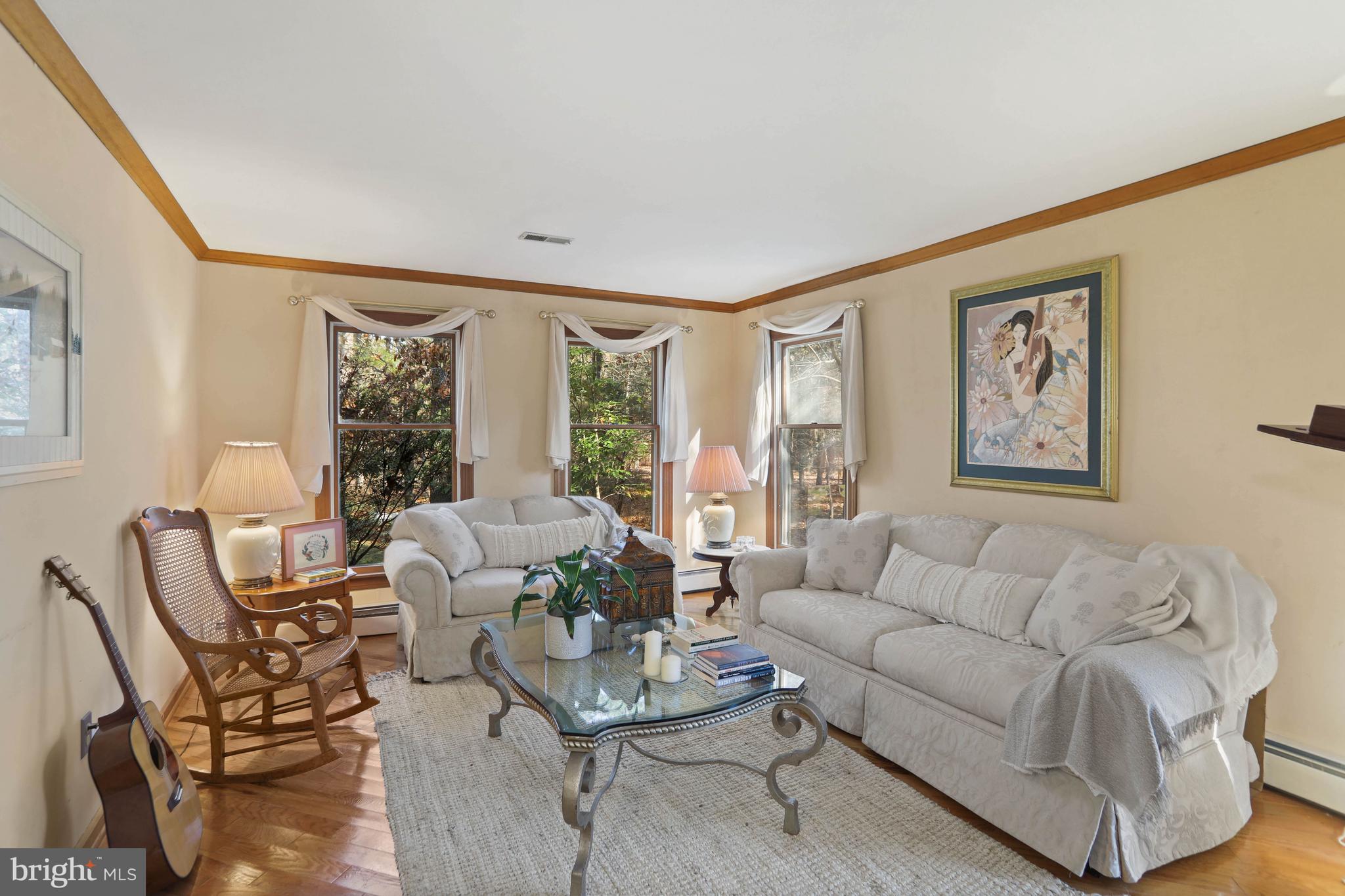 151 Patty Bowker Road Tabernacle, NJ 08088 - Photo 7 of 52 a living room with furniture and a large window