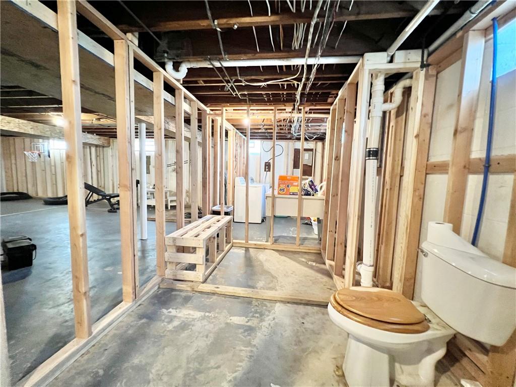 2175 Frew Mill Road New Castle, PA 16101 - Photo 19 of 25 a bathroom with a sink toilet and shower