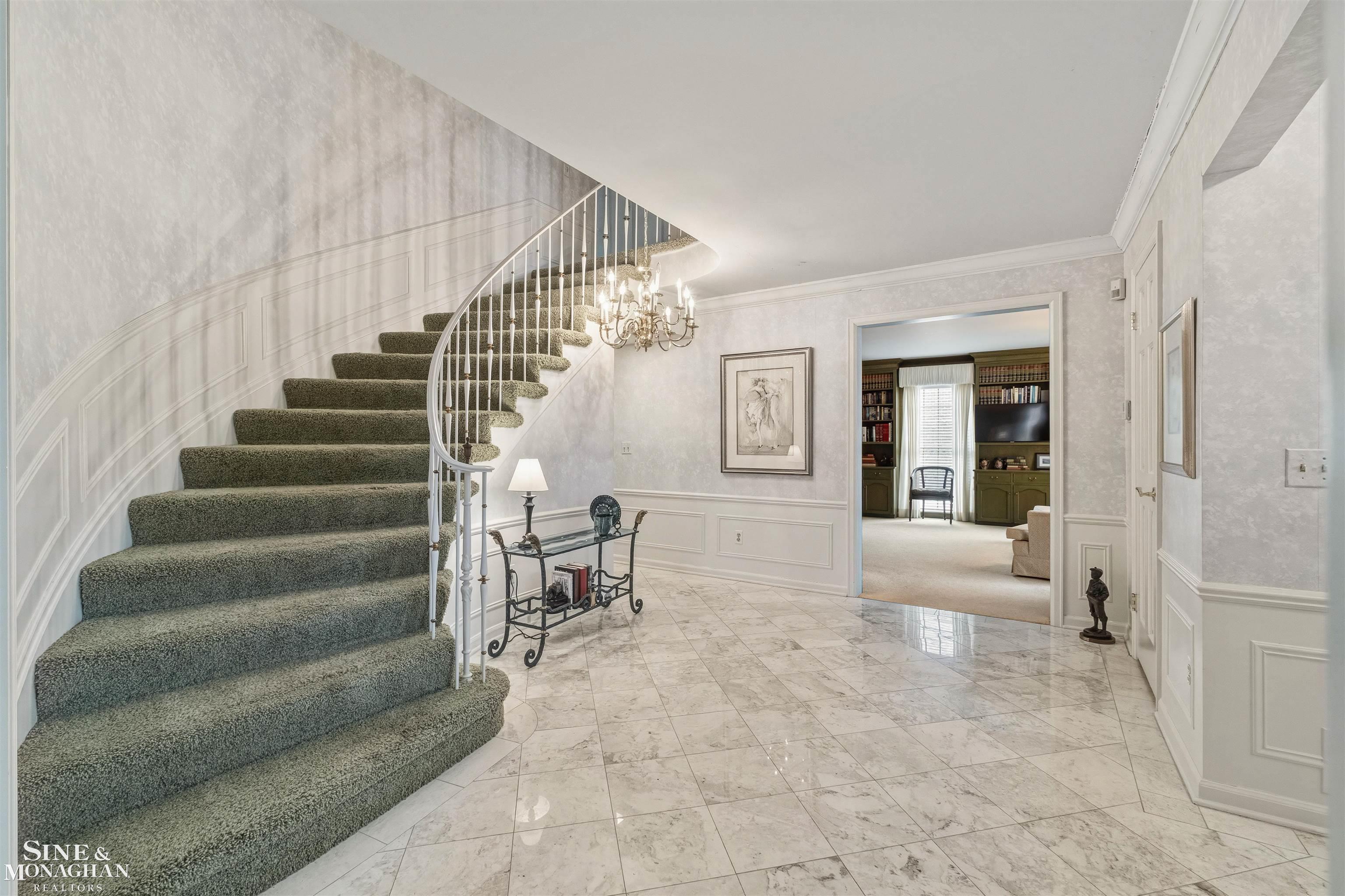 551 Renaud Road Grosse Pointe, MI 48236 - Photo 7 of 61 Two Story Circular Stairc