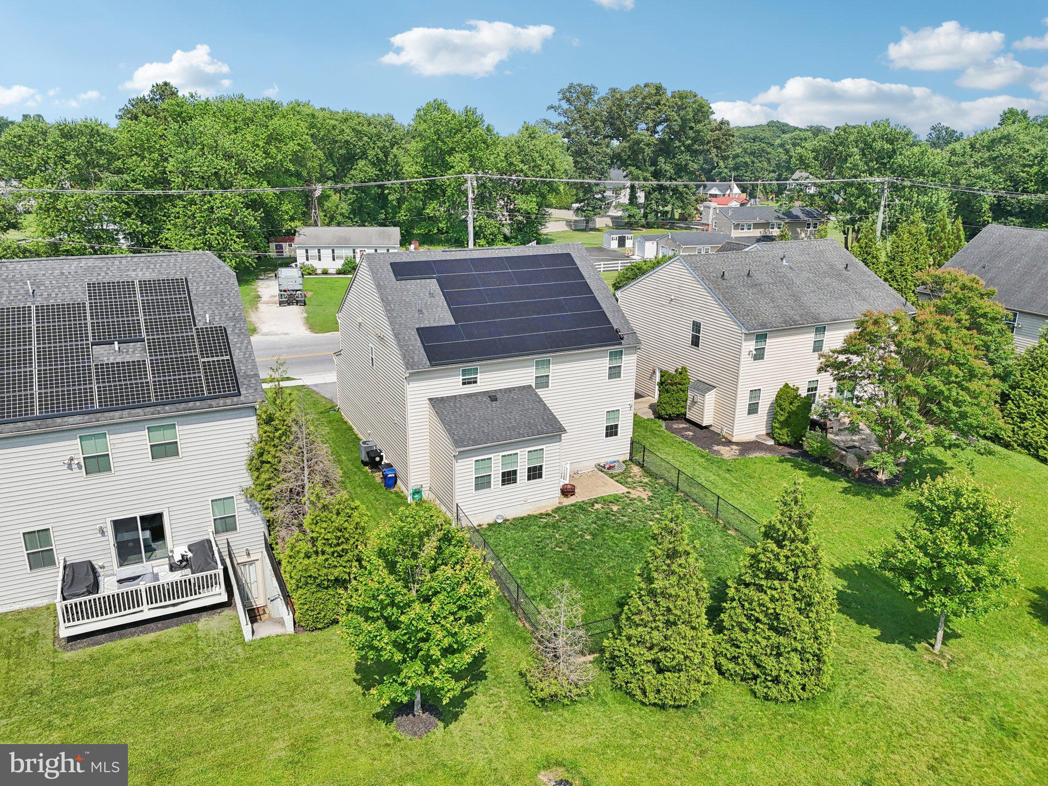 5733 Allender Road White Marsh, MD 21162 - Photo 39 of 47 an aerial view of a house with garden space and street view