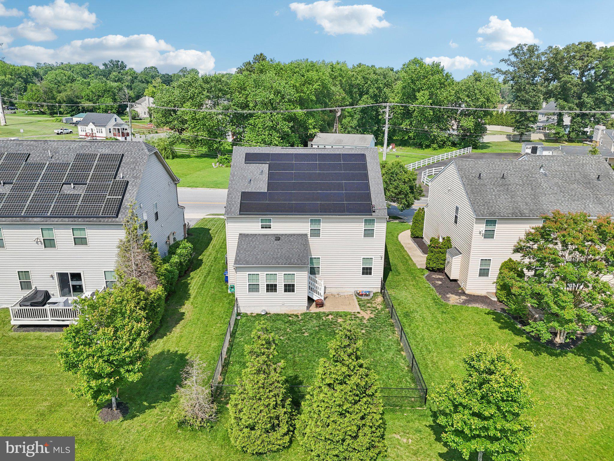 5733 Allender Road White Marsh, MD 21162 - Photo 40 of 47 an aerial view of a house with garden space and street view