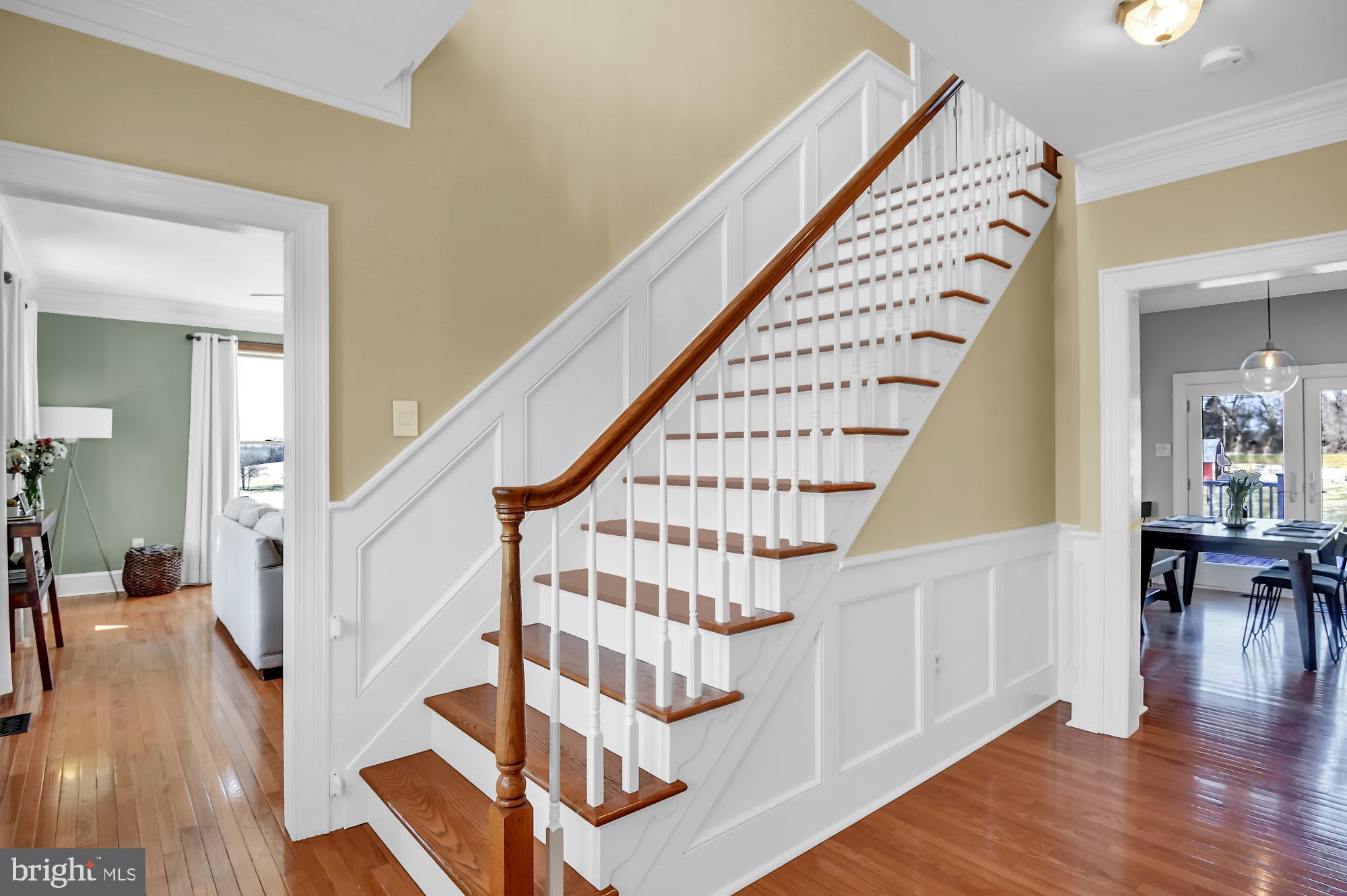 1436 Freeland Road Freeland, MD 21053 - Photo 2 of 49 Entrance Hall with Panels under Chair Rail