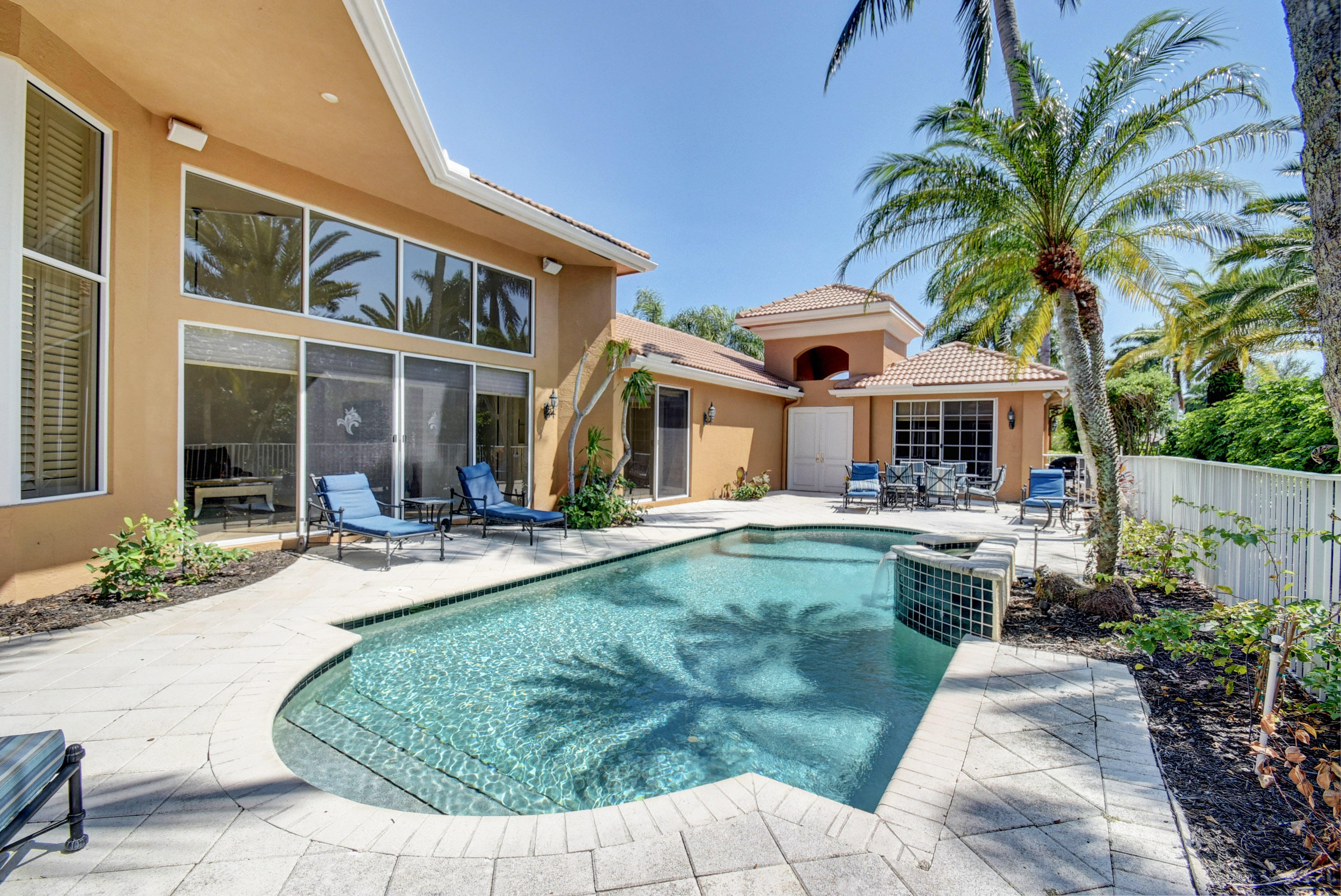 6501 Northwest 39th Terrace Boca Raton, FL 33496 - Photo 1 of 30 Courtyard and Pool