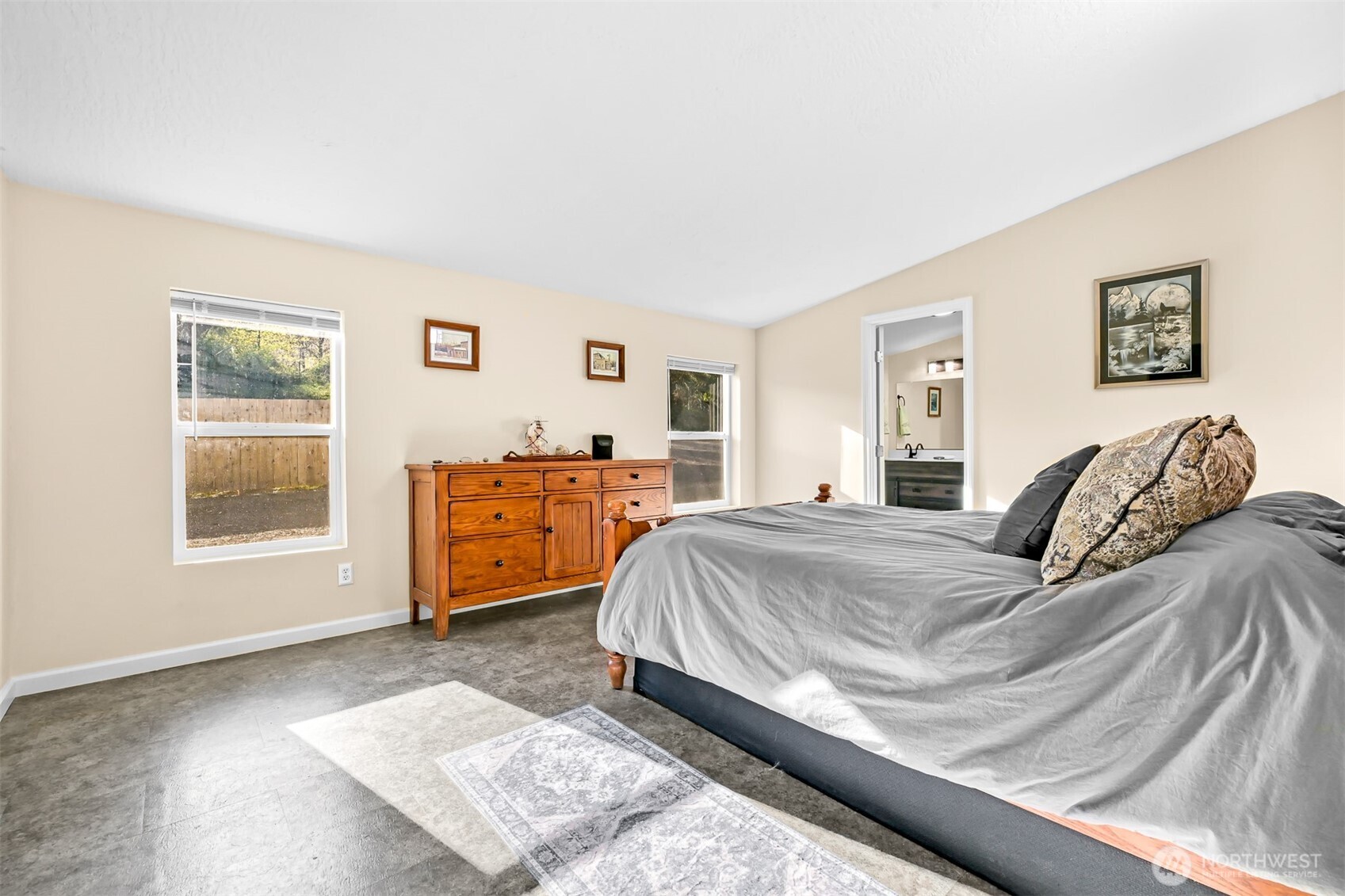 4930 Noon Road Bellingham, WA 98226 - Photo 11 of 27 a bedroom with a bed and a window