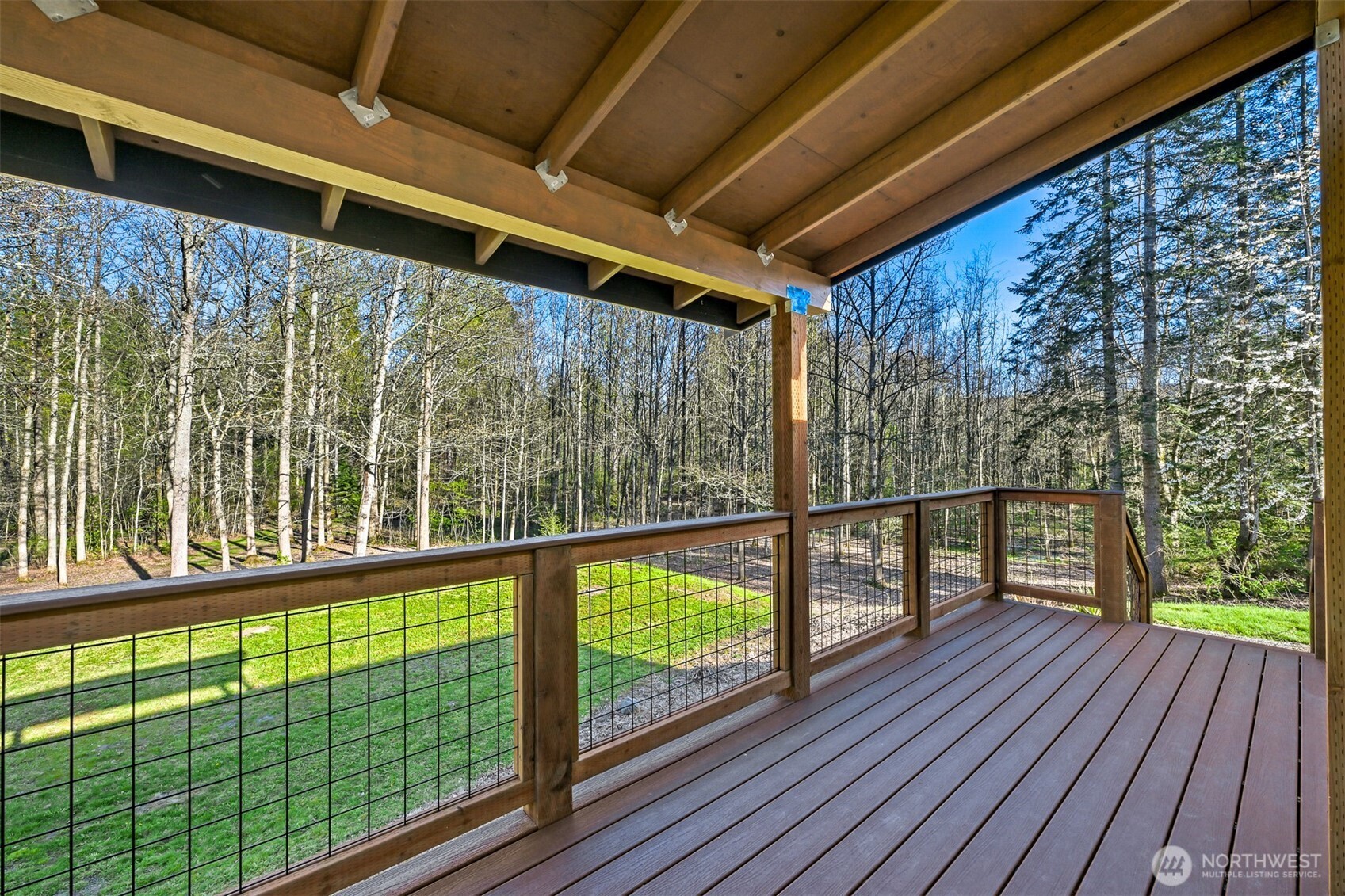 4930 Noon Road Bellingham, WA 98226 - Photo 17 of 27 a view of outdoor space with wooden deck