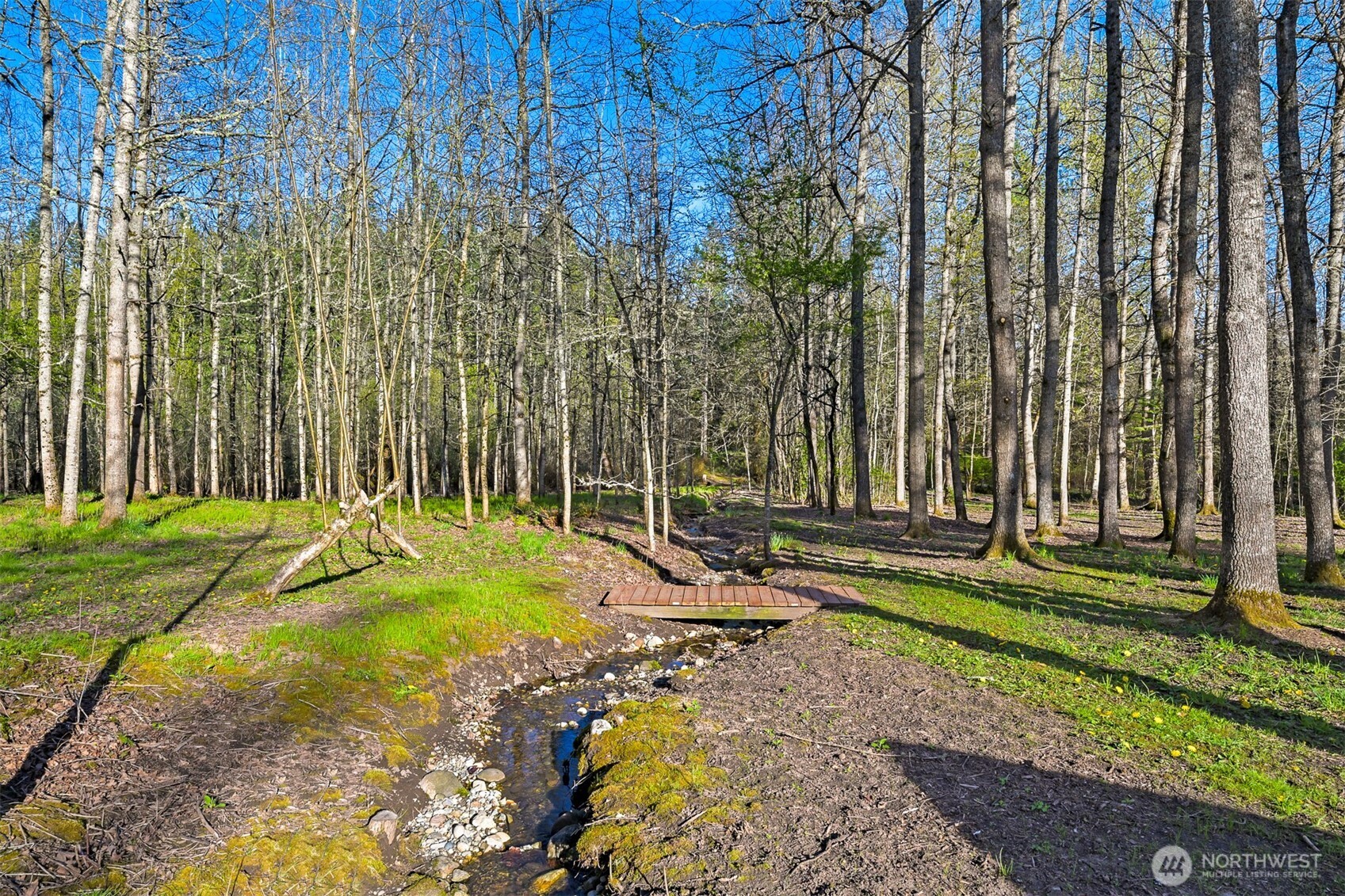4930 Noon Road Bellingham, WA 98226 - Photo 19 of 27 a view of a backyard with swimming pool and sitting area