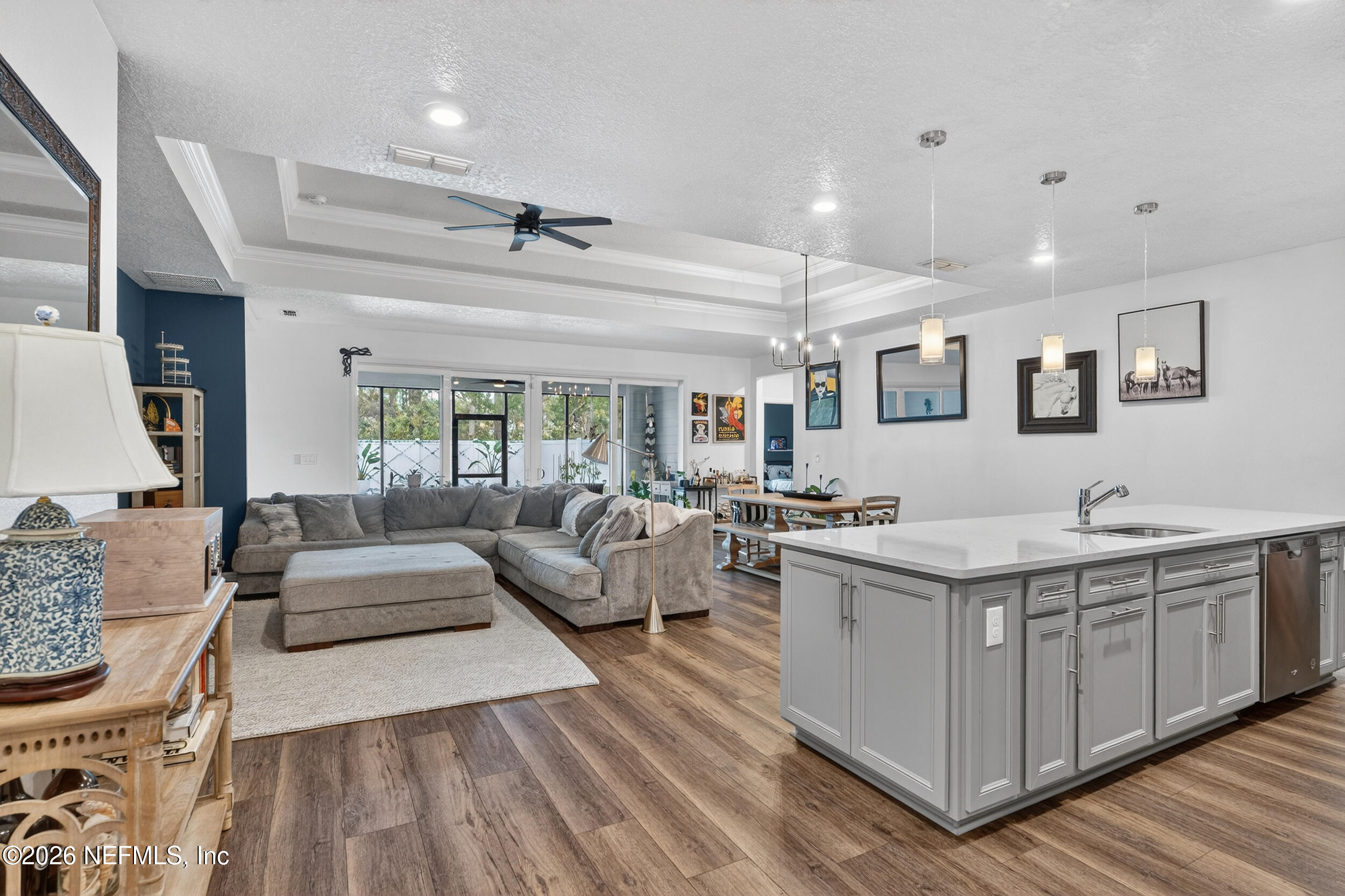 4558 Farmhouse Gate Trail Jacksonville, FL 32226 - Photo 4 of 34 a large white kitchen with a large window