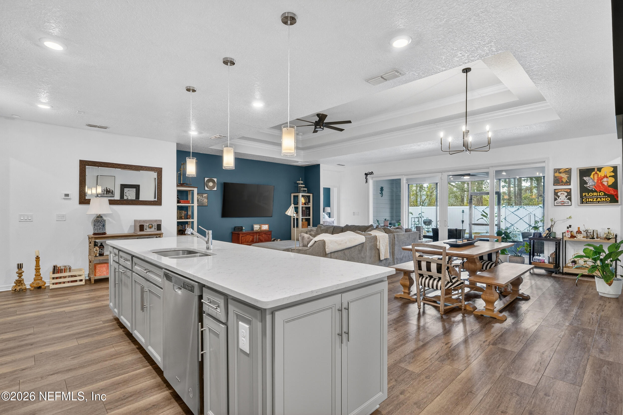 4558 Farmhouse Gate Trail Jacksonville, FL 32226 - Photo 8 of 34 a view of a kitchen and dining room