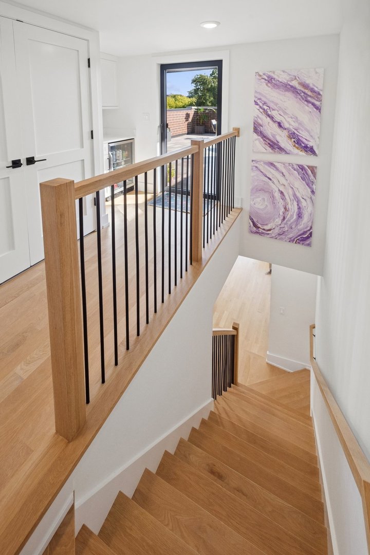 2622 North Racine Avenue, Unit 3 Chicago, IL 60614 - Photo 18 of 28 a view of a hallway to a livingroom with furniture