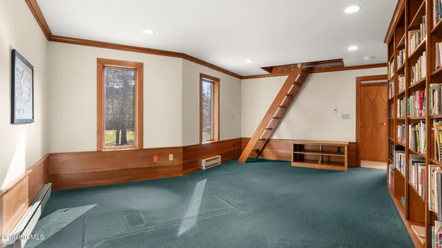 a view of entryway with stairs