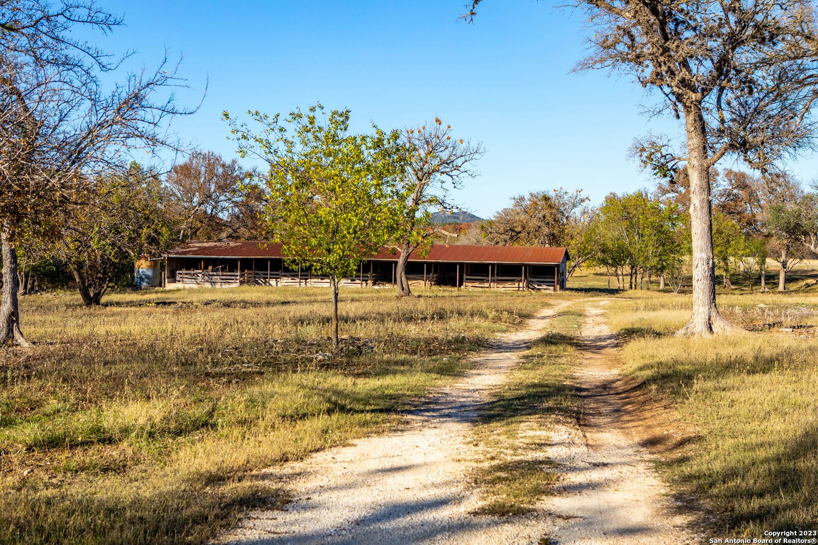 46 Fm 1621 Comfort, TX 78013 - Photo 16 of 48 a front view of a house with a yard