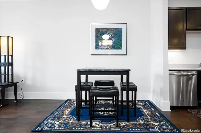 a view of a workspace with furniture