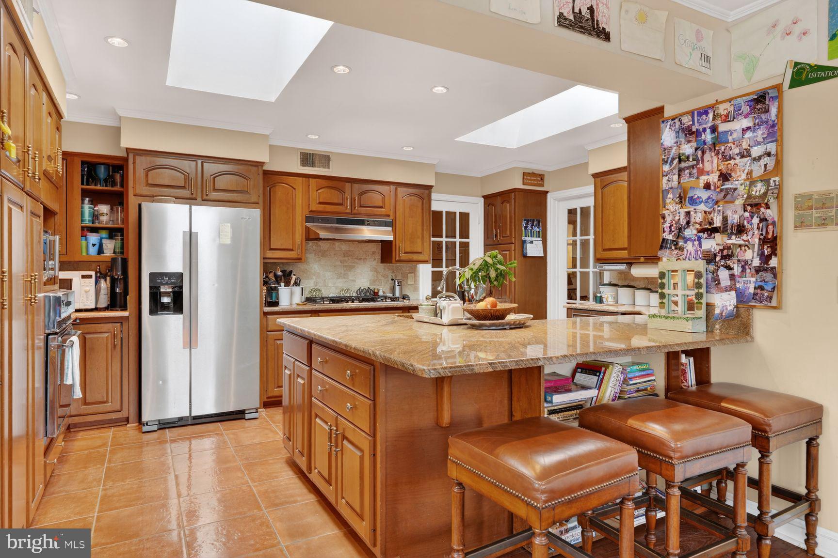 2260 48th Street Northwest Washington, DC 20007 - Photo 17 of 45 Main kitchen with island and ample storage
