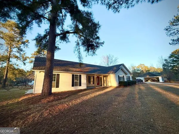 a view of wooden house