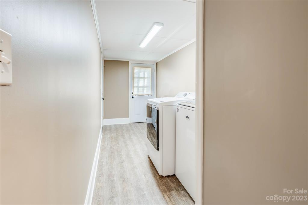 237 Diana Road Cherryville, NC 28021 - Photo 10 of 18 a view of a hallway with bathroom and toilet