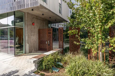 a backyard of a house