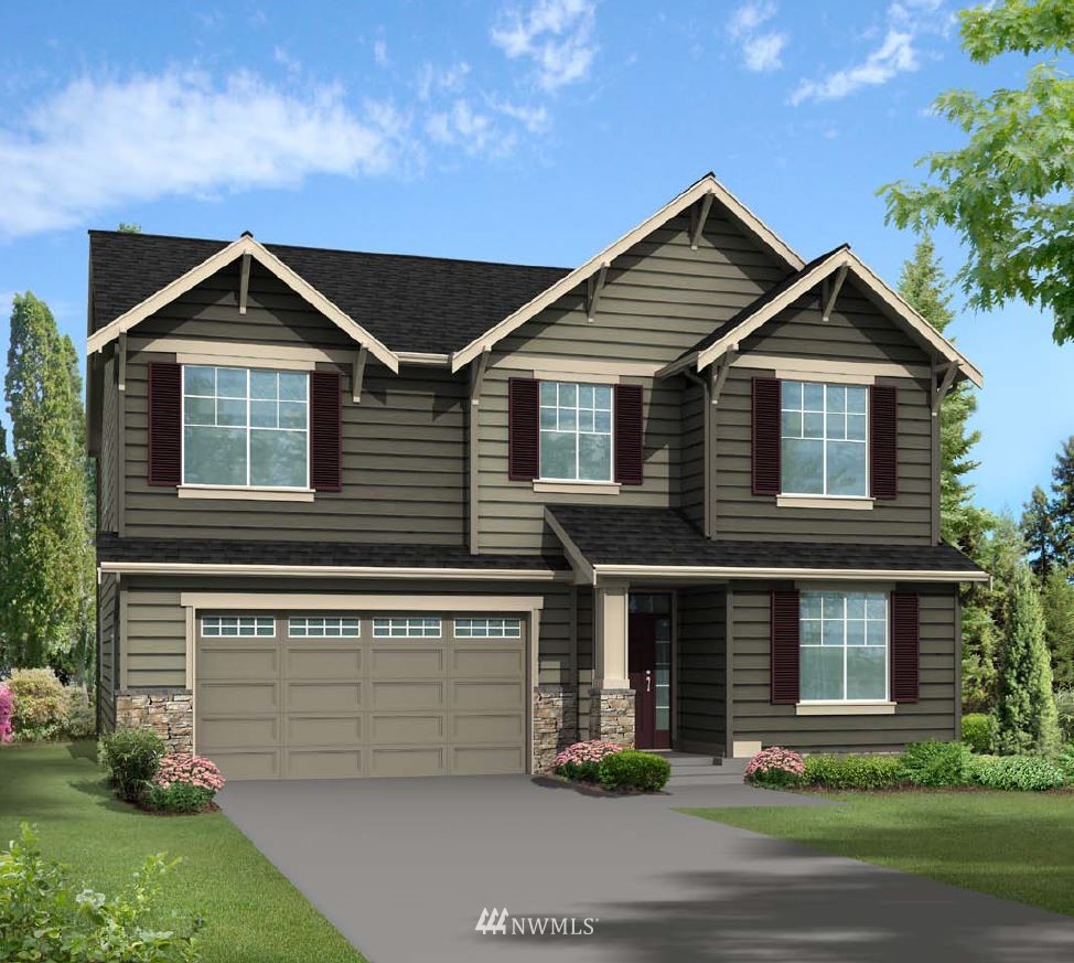 3712 221st Place Southeast Bothell, WA 98021 - Photo 1 of 2 a view of front of house with a yard